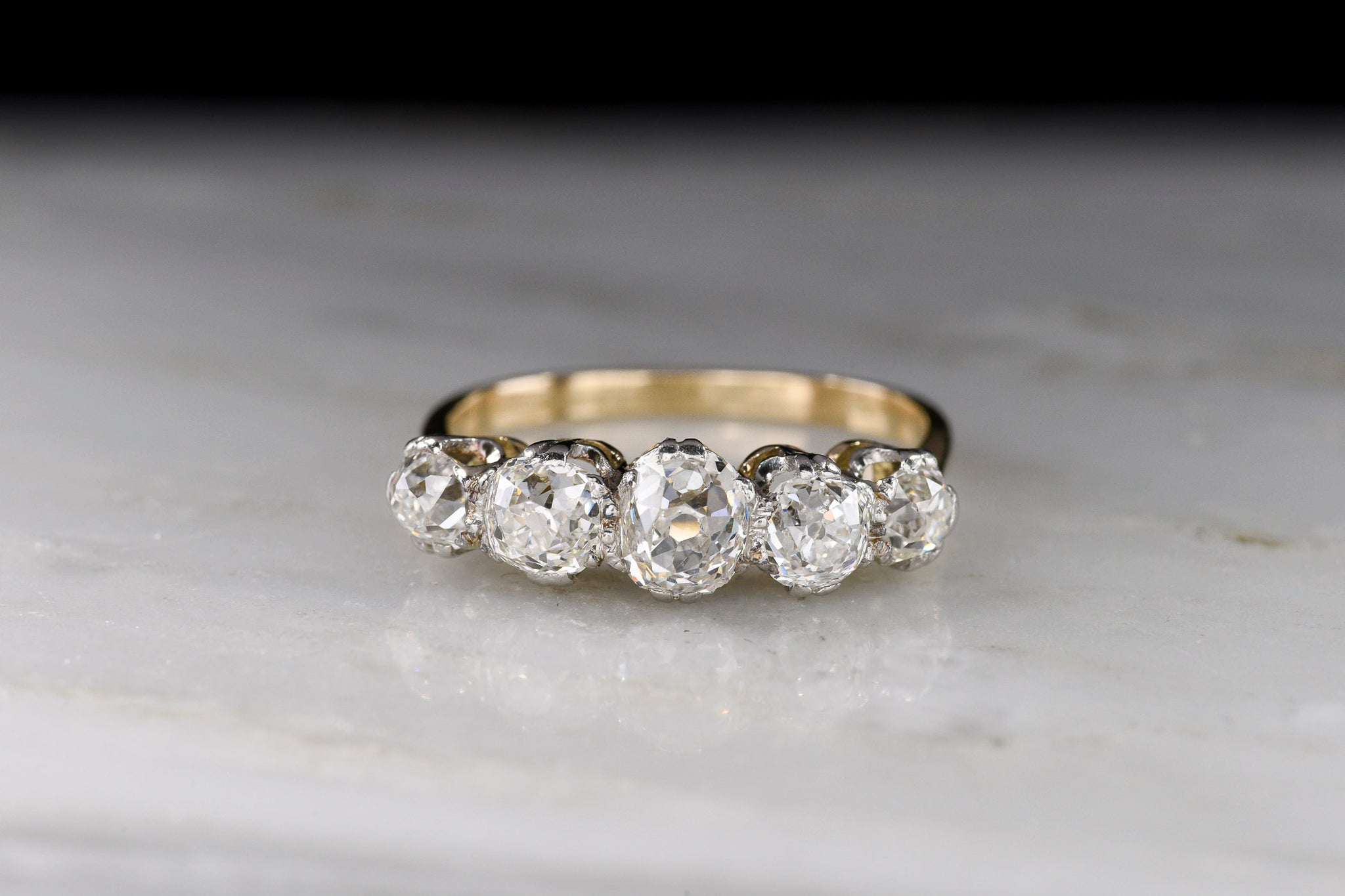 Victorian diamond band Clearance