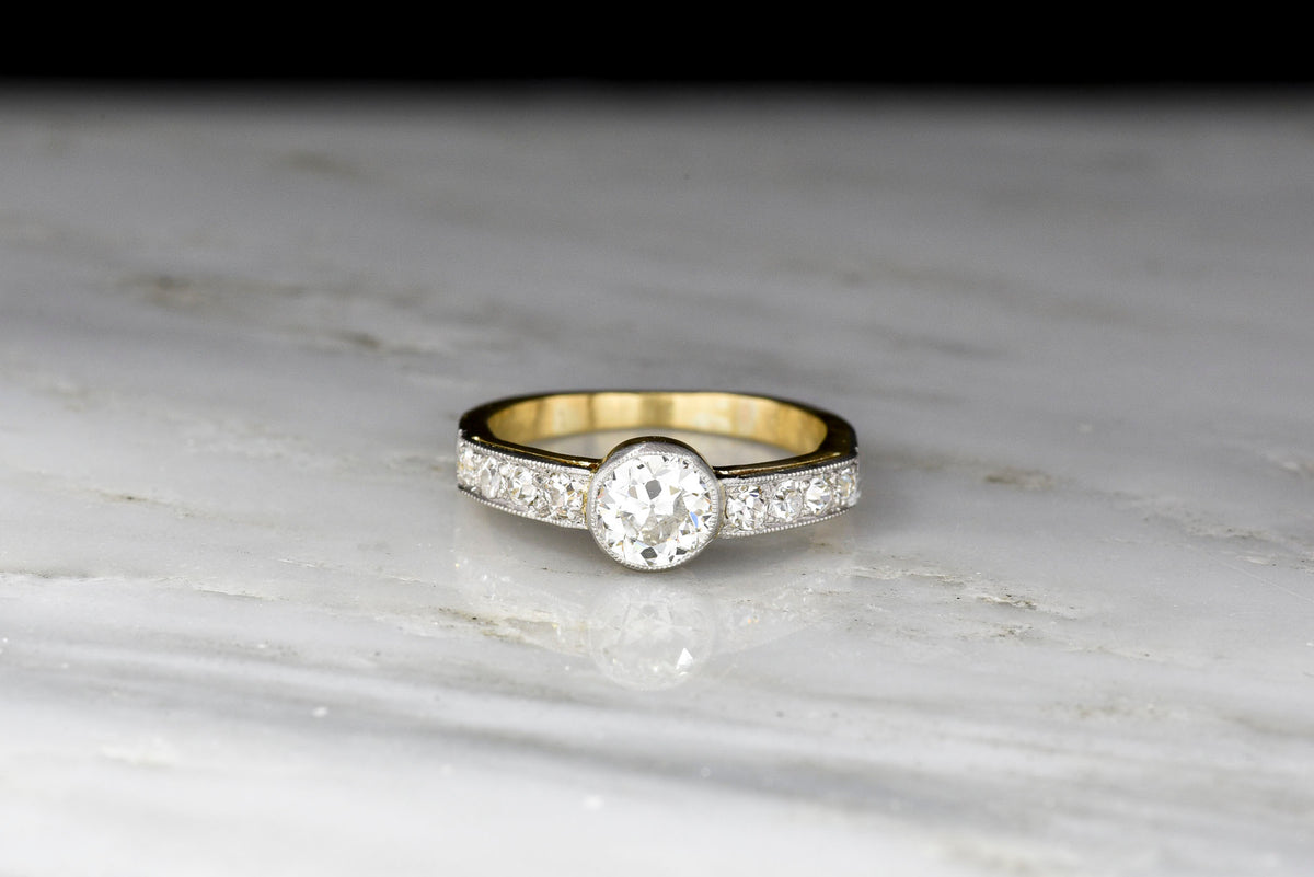 Two-Toned Belle Époque Diamond Ring (c. 1900s)