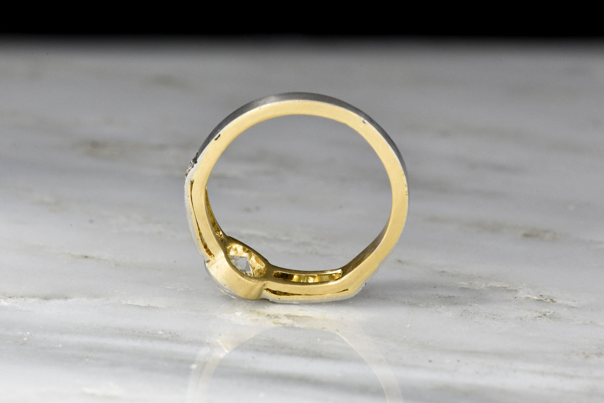 Two-Toned Belle Époque Diamond Ring (c. 1900s)