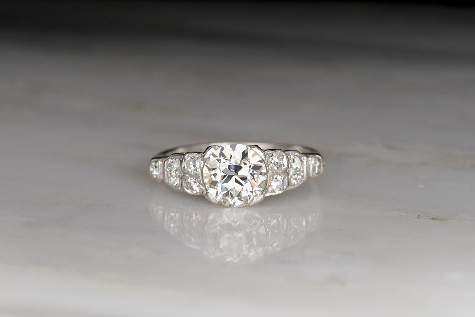 Vintage Art Deco Engagement Ring