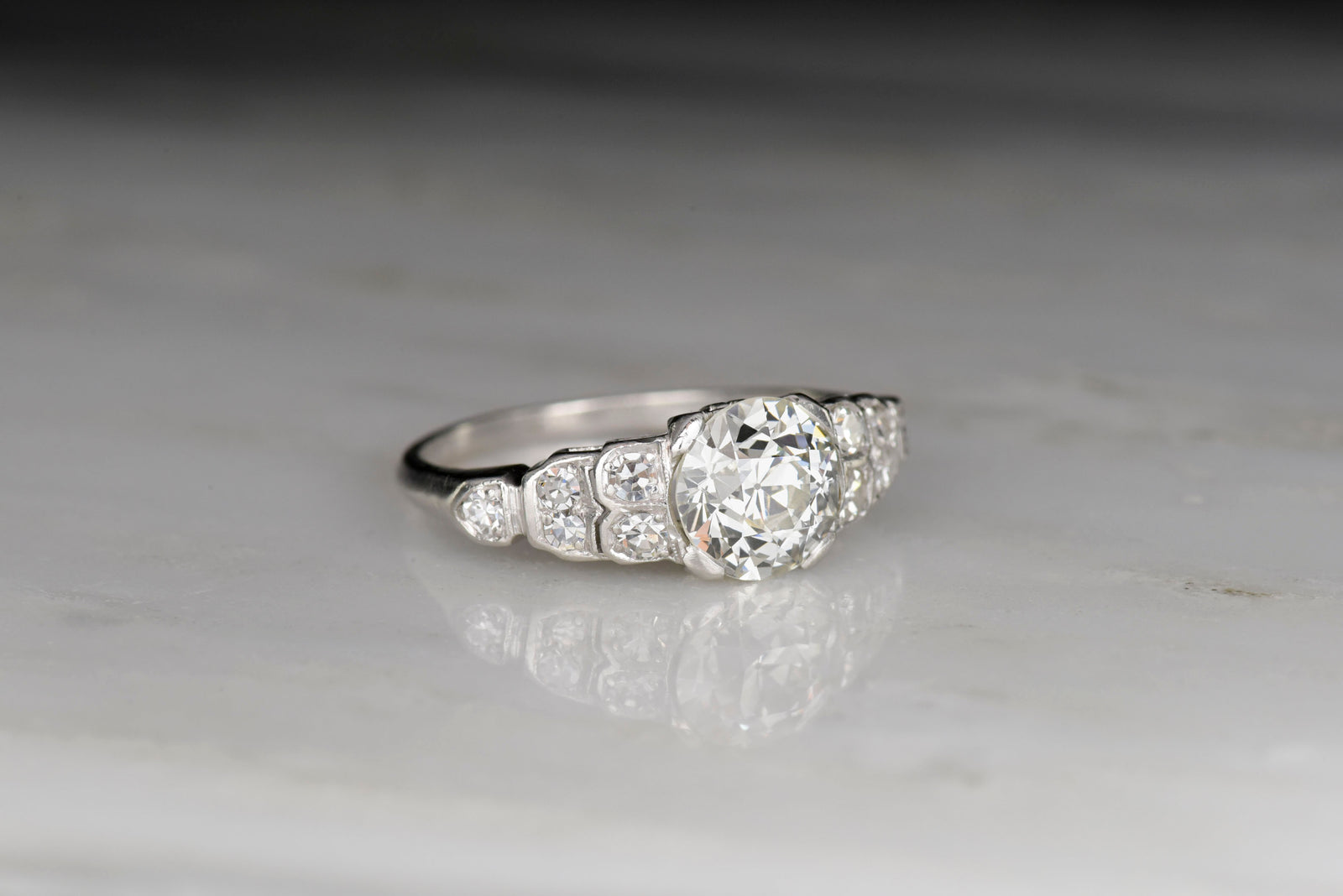 Vintage Art Deco Engagement Ring