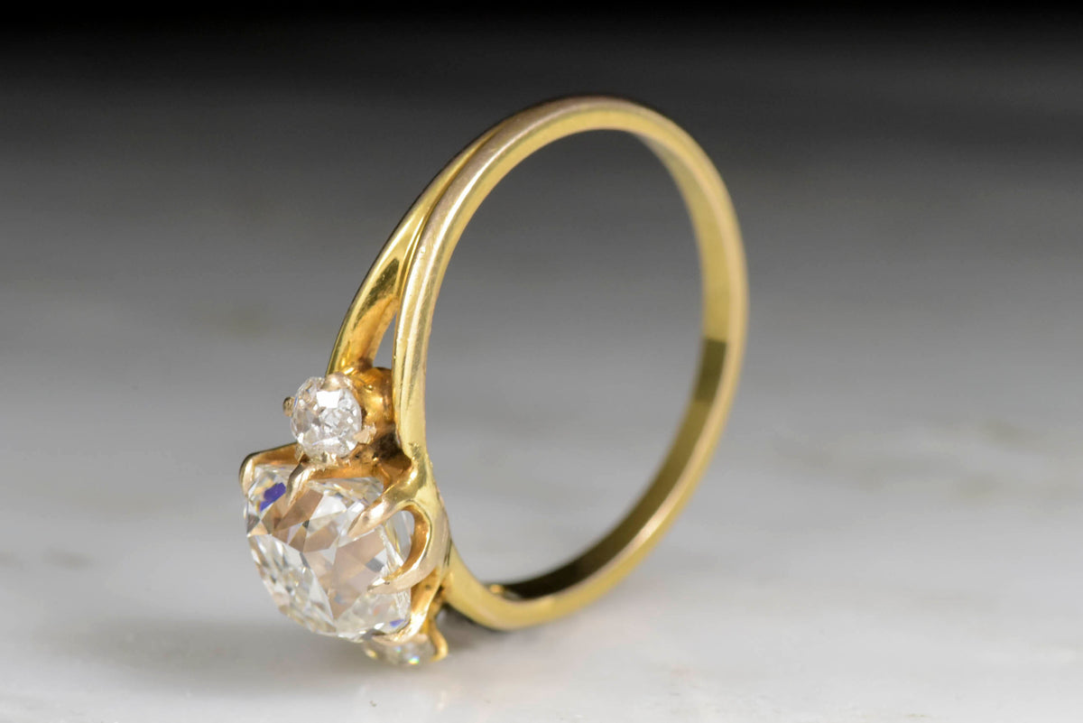 GIA Certified 2.06 Carat Diamond Engagement Ring