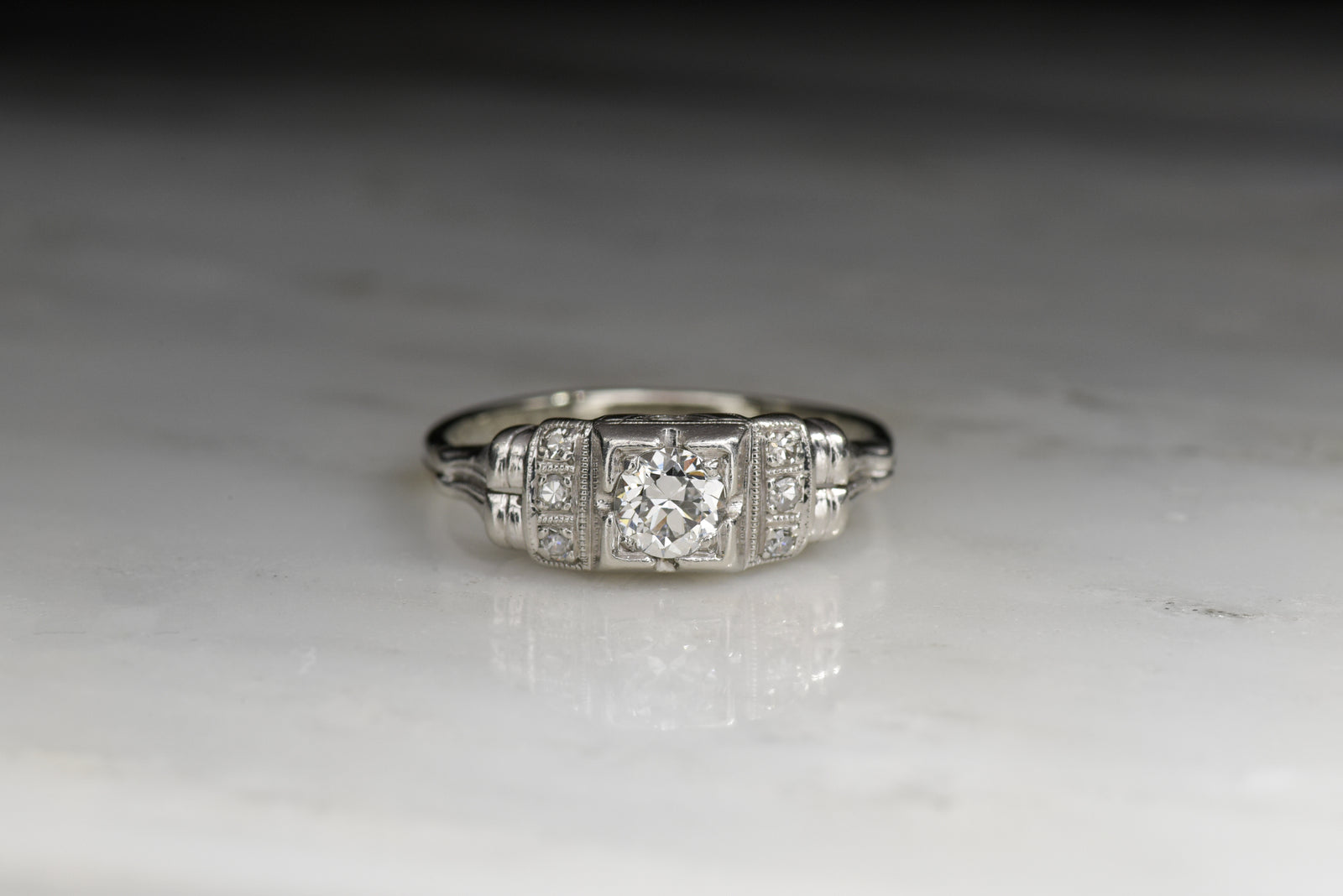 Vintage WWII Engagement Ring