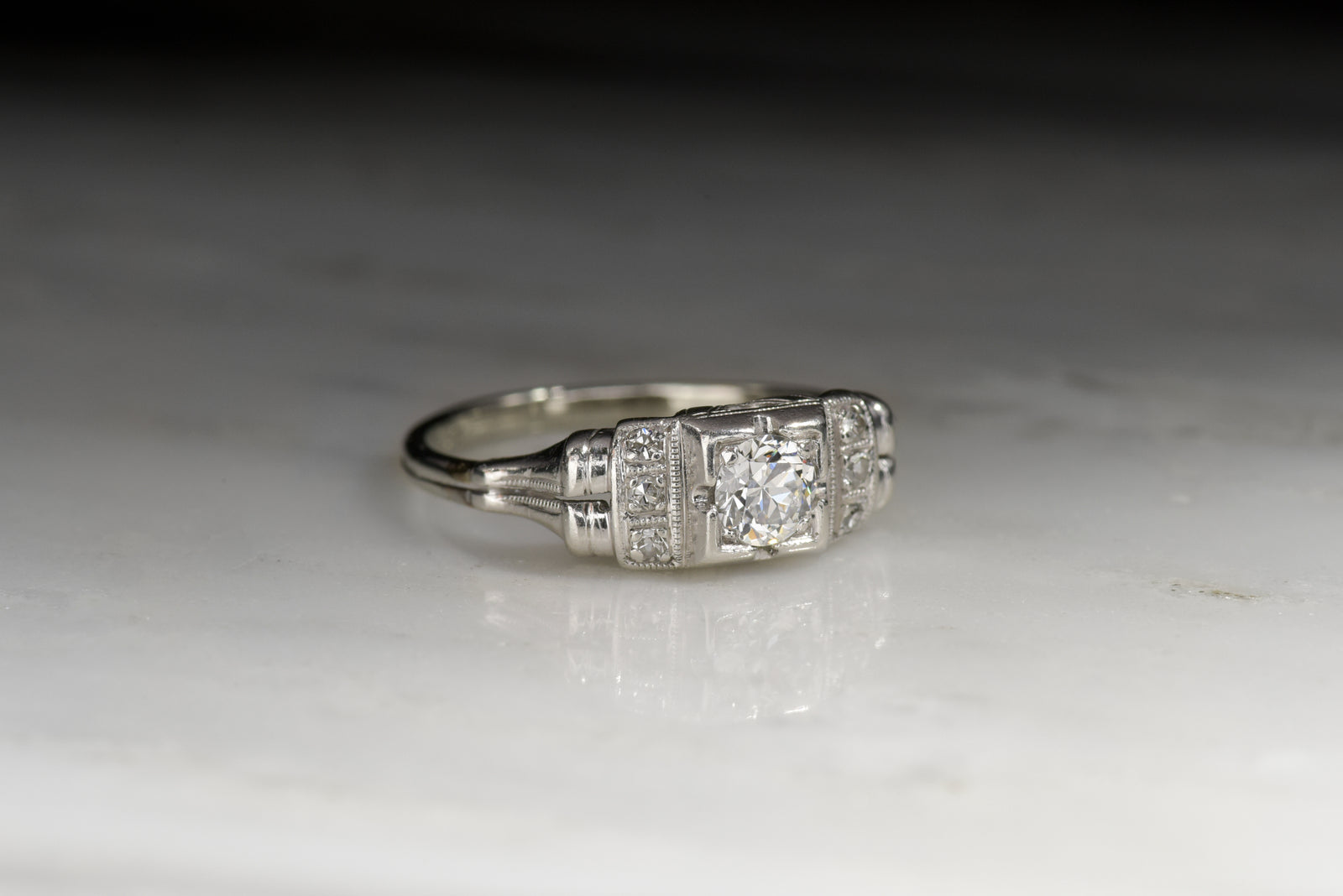 Vintage WWII Engagement Ring