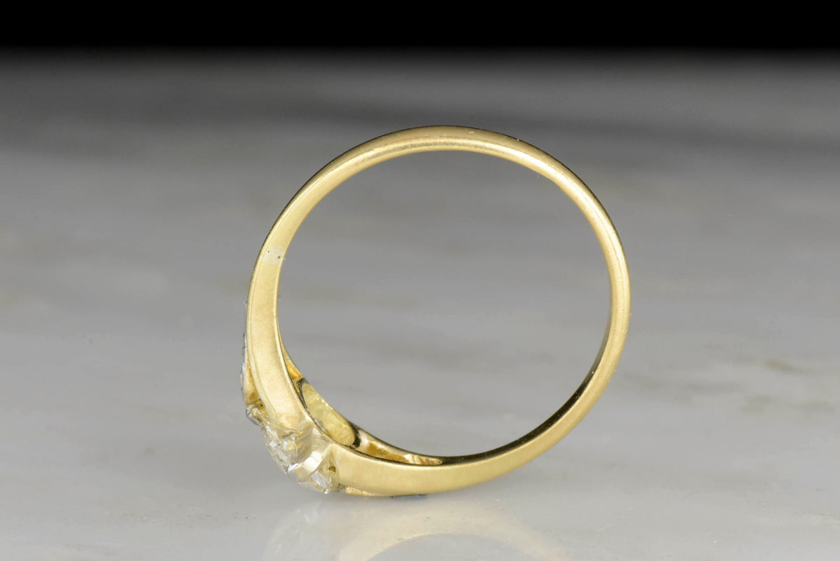 Belle Époque Oval Cut Diamond Engagement Ring