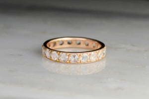 Vintage Discontinued Tiffany & Co. Rose Cut Diamond and Rose Gold