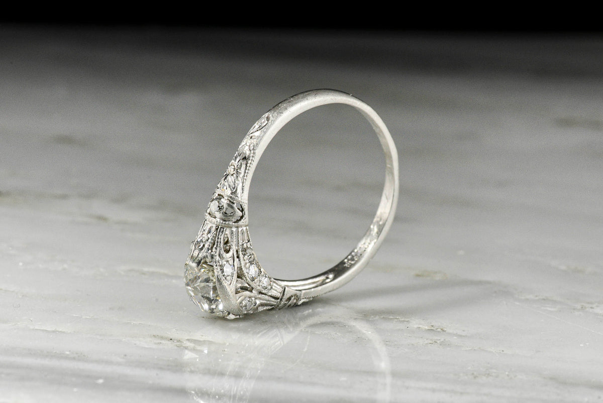 Late Edwardian &quot;Orange Blossom&quot; Diamond Engagement Ring